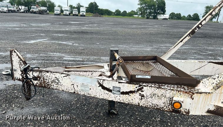 image for item KW9147 1996 Butler Trailer Mfg BC-1803  reel trailer