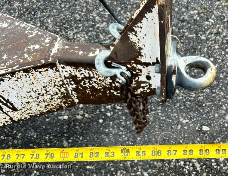 image for item KW9147 1996 Butler Trailer Mfg BC-1803  reel trailer