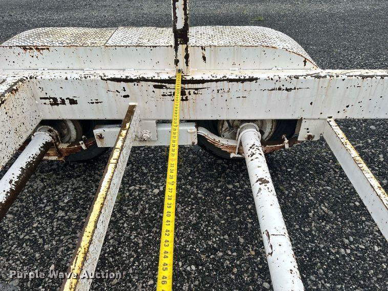 image for item KW9147 1996 Butler Trailer Mfg BC-1803  reel trailer