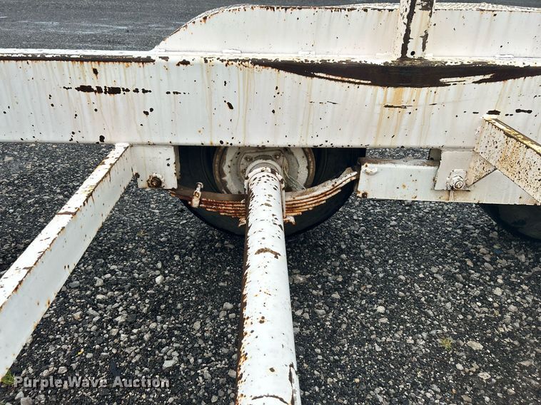 image for item KW9147 1996 Butler Trailer Mfg BC-1803  reel trailer