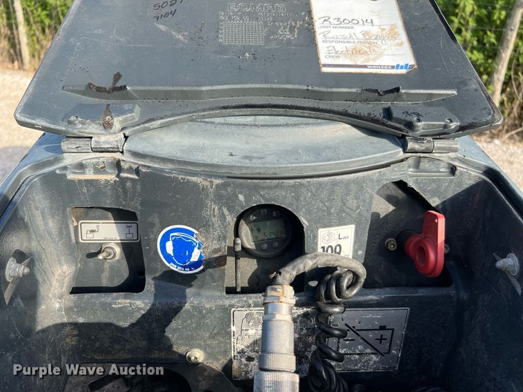 image for item LF9331 2018 Bomag BMP8500  trench compactor