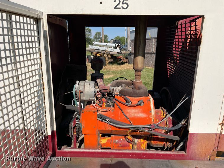 image for item LJ9786 1984 O'Brien SKJ-4A  sewer jetter trailer