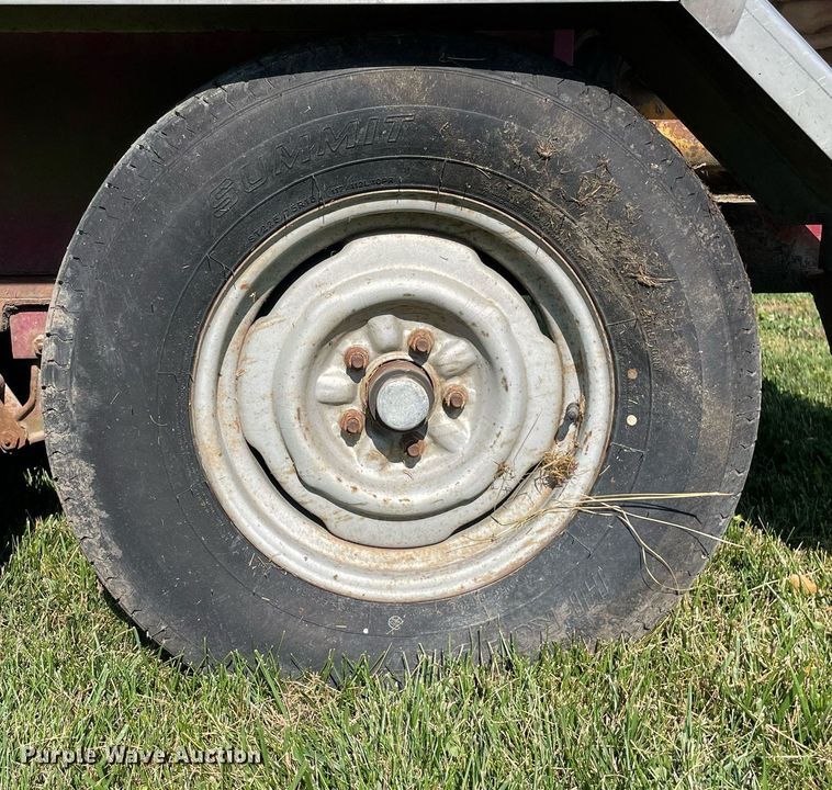 image for item LJ9786 1984 O'Brien SKJ-4A  sewer jetter trailer