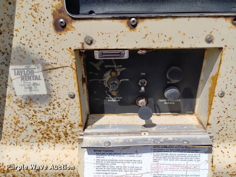 image for item LP9649 Ingersoll Rand P-160A-W-W  air compressor