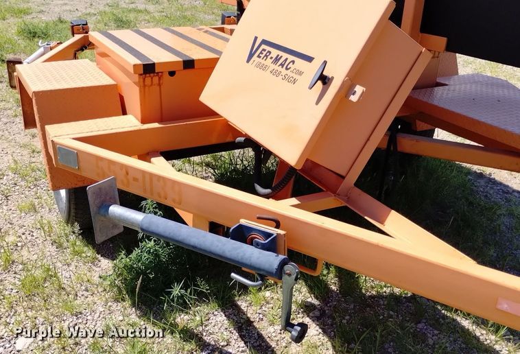 image for item LP9658 (2) Ver-Mac message board trailers