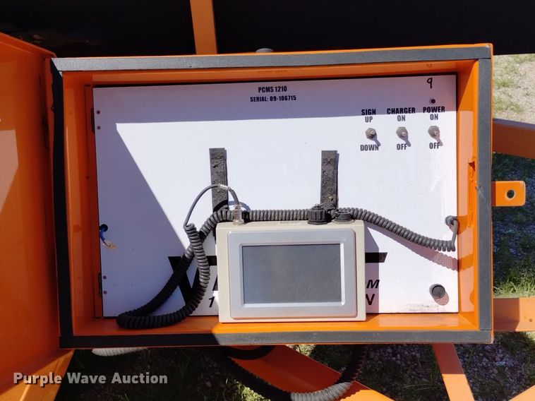 image for item LP9658 (2) Ver-Mac message board trailers