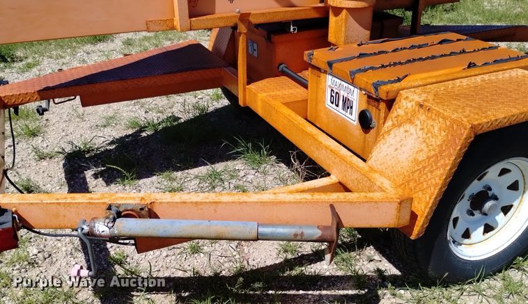 image for item LP9658 (2) Ver-Mac message board trailers