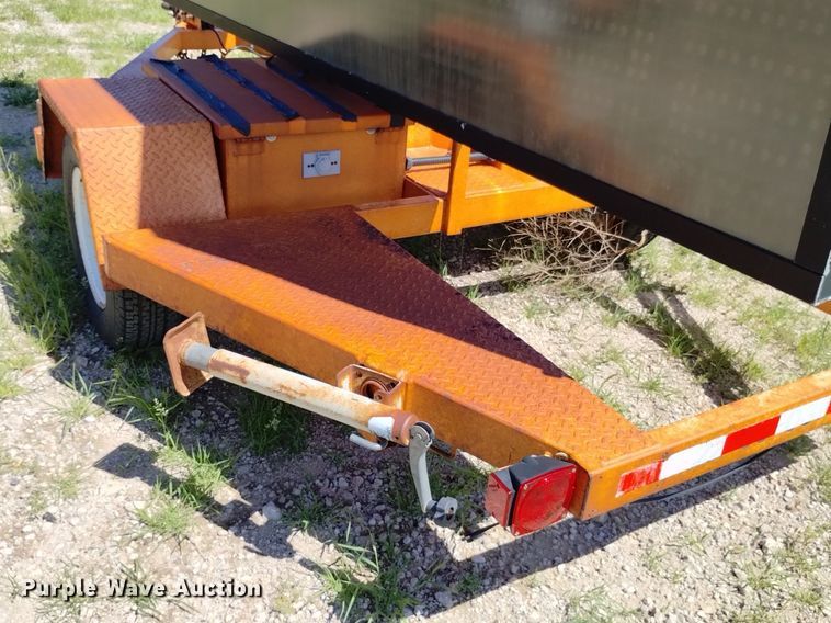 image for item LP9658 (2) Ver-Mac message board trailers