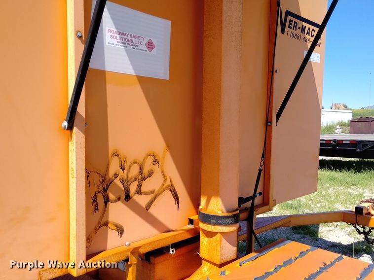 image for item LP9658 (2) Ver-Mac message board trailers