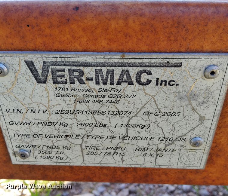 image for item LP9658 (2) Ver-Mac message board trailers