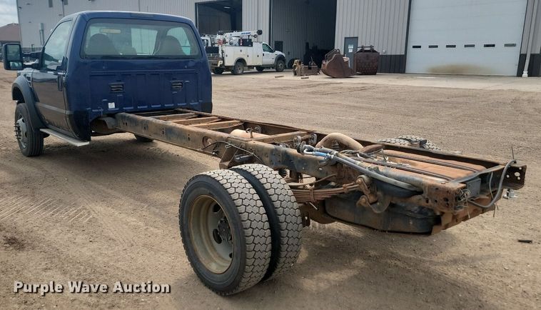 image for item LQ9067 2008 Ford F550 Super Duty XL  truck cab and chassis