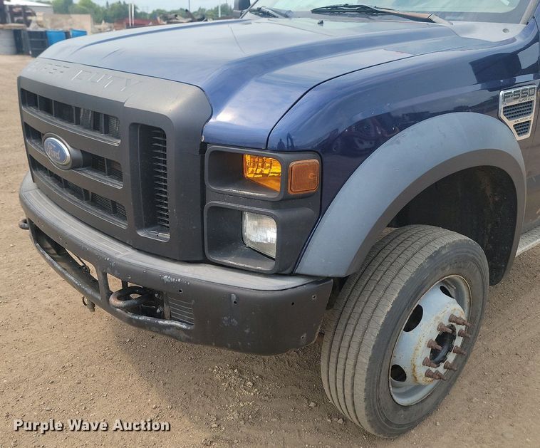 image for item LQ9067 2008 Ford F550 Super Duty XL  truck cab and chassis
