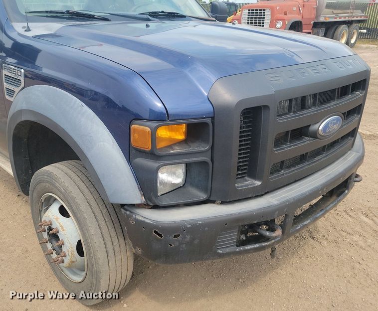 image for item LQ9067 2008 Ford F550 Super Duty XL  truck cab and chassis