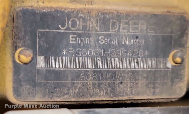 image for item LQ9068 2007 John Deere 772D  motor grader