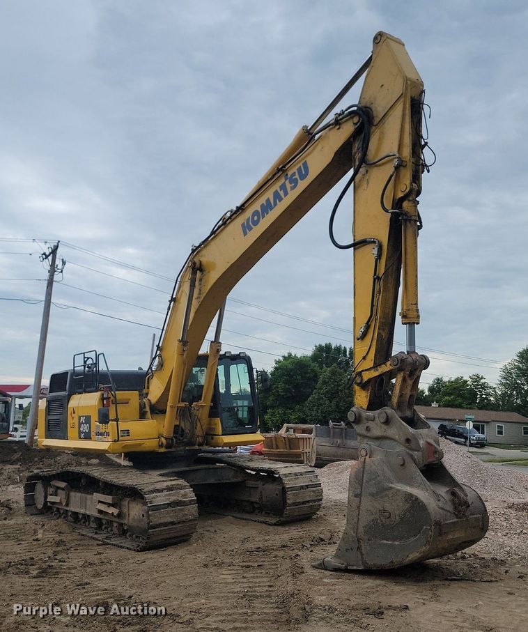 image for item LQ9076 2012 Komatsu PC490LC-10  excavator