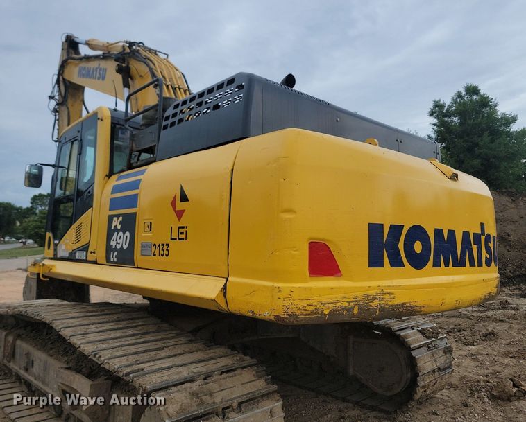 image for item LQ9076 2012 Komatsu PC490LC-10  excavator
