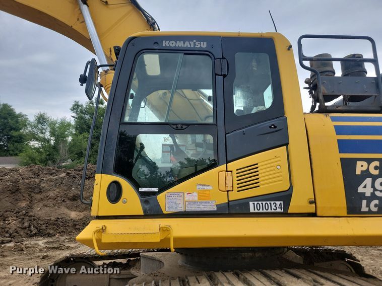 image for item LQ9076 2012 Komatsu PC490LC-10  excavator