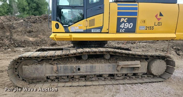 image for item LQ9076 2012 Komatsu PC490LC-10  excavator