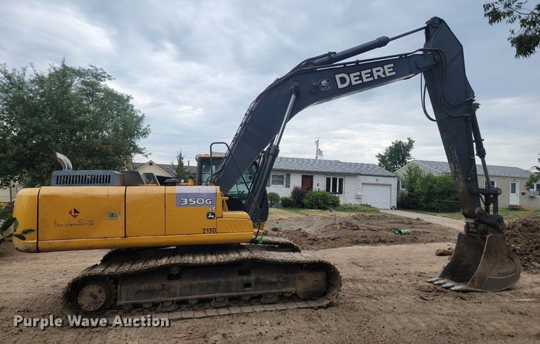 image for item LQ9077 2013 John Deere 350G LC  excavator