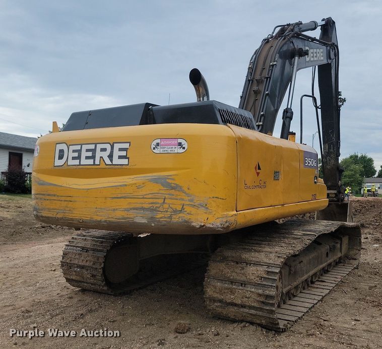 image for item LQ9077 2013 John Deere 350G LC  excavator