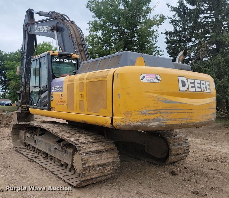 image for item LQ9077 2013 John Deere 350G LC  excavator