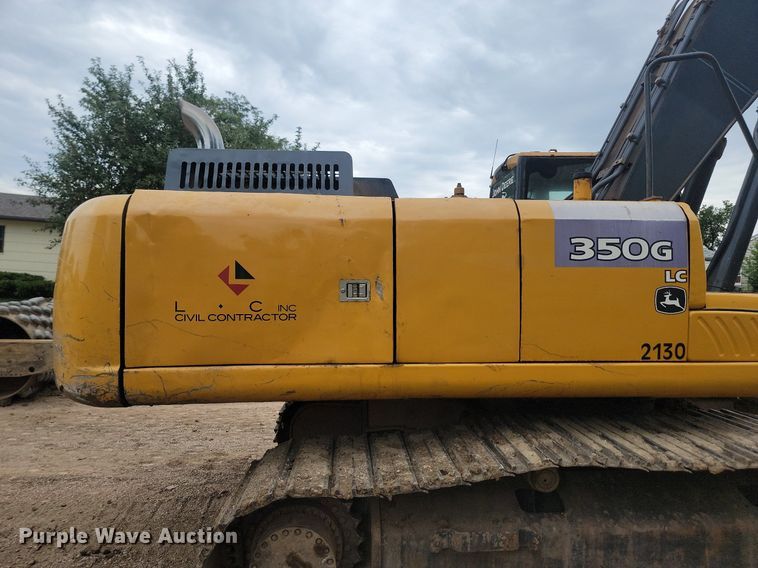 image for item LQ9077 2013 John Deere 350G LC  excavator