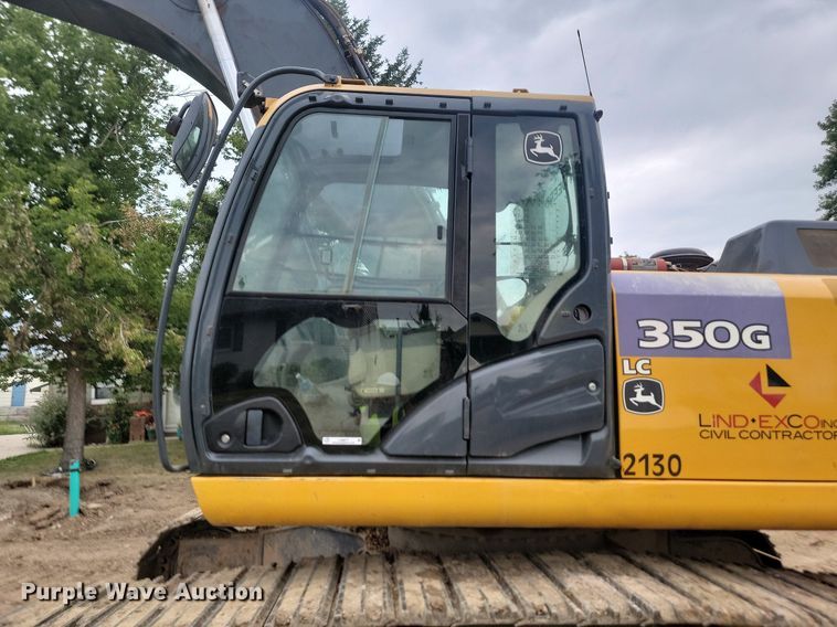 image for item LQ9077 2013 John Deere 350G LC  excavator
