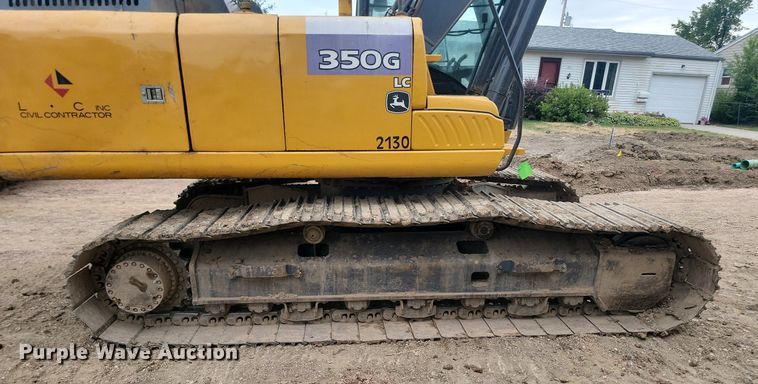 image for item LQ9077 2013 John Deere 350G LC  excavator