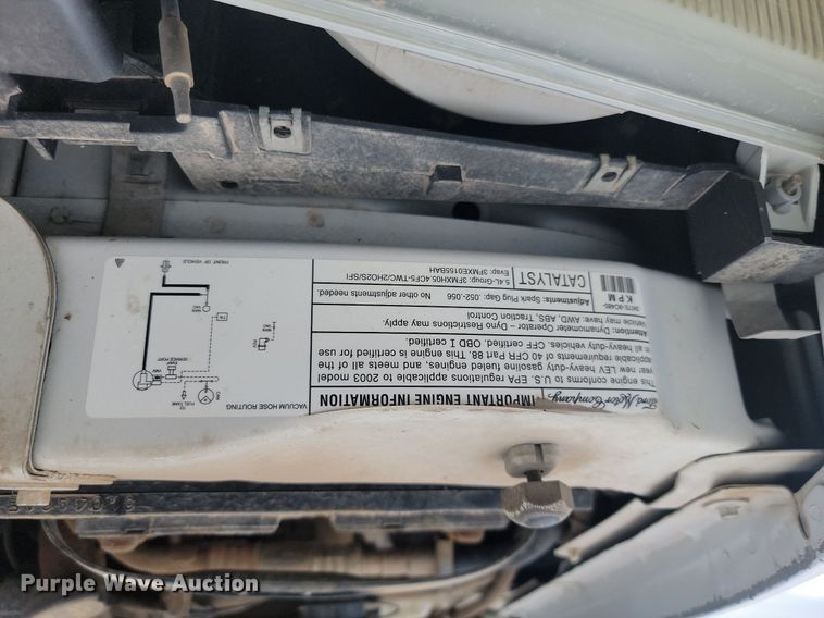 image for item LQ9078 2003 Ford E350  van