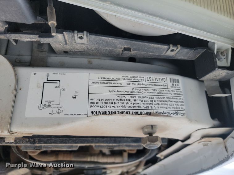 image for item LQ9078 2003 Ford E350  van