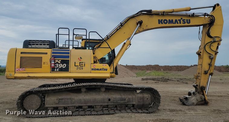 image for item LQ9080 2015 Komatsu PC390LC-10  excavator