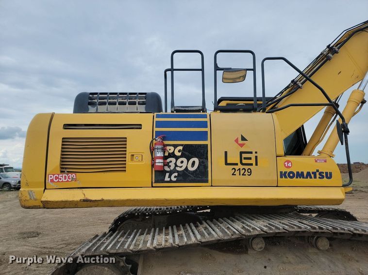 image for item LQ9080 2015 Komatsu PC390LC-10  excavator