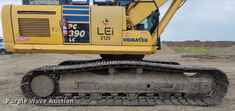 image for item LQ9080 2015 Komatsu PC390LC-10  excavator