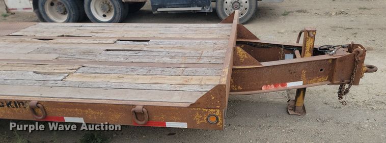 image for item LQ9081 2002 Load King  equipment trailer