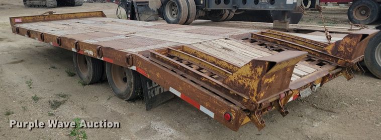 image for item LQ9081 2002 Load King  equipment trailer