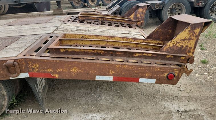 image for item LQ9081 2002 Load King  equipment trailer