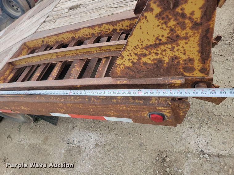 image for item LQ9081 2002 Load King  equipment trailer