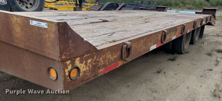 image for item LQ9081 2002 Load King  equipment trailer