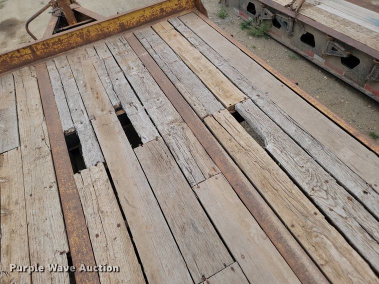 image for item LQ9081 2002 Load King  equipment trailer