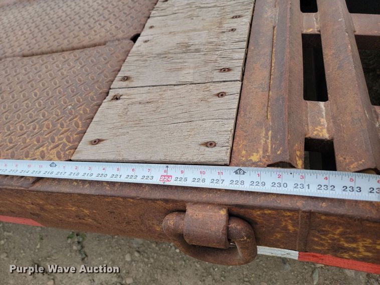 image for item LQ9081 2002 Load King  equipment trailer