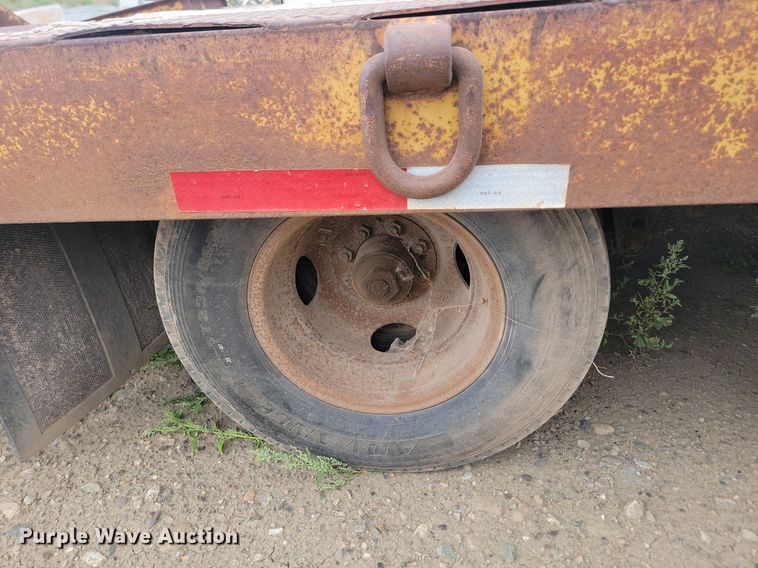 image for item LQ9081 2002 Load King  equipment trailer