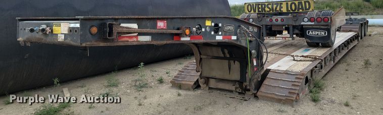 image for item LQ9082 2000 Aspen HG5503  equipment trailer