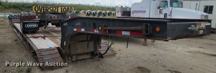 image for item LQ9082 2000 Aspen HG5503  equipment trailer