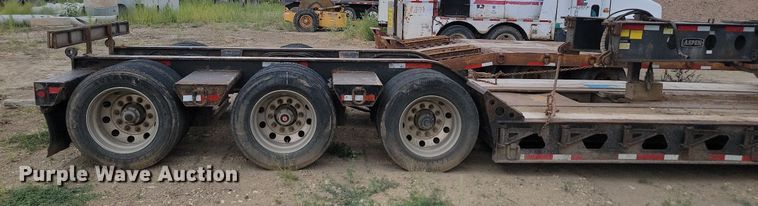 image for item LQ9082 2000 Aspen HG5503  equipment trailer