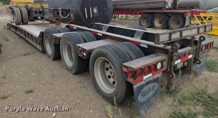 image for item LQ9082 2000 Aspen HG5503  equipment trailer