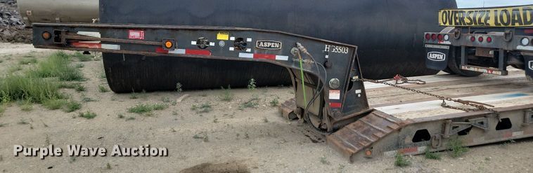 image for item LQ9082 2000 Aspen HG5503  equipment trailer