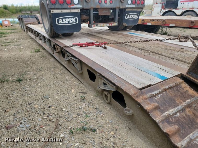image for item LQ9082 2000 Aspen HG5503  equipment trailer
