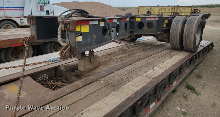 image for item LQ9082 2000 Aspen HG5503  equipment trailer