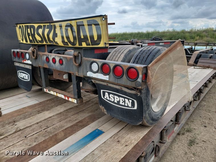 image for item LQ9082 2000 Aspen HG5503  equipment trailer