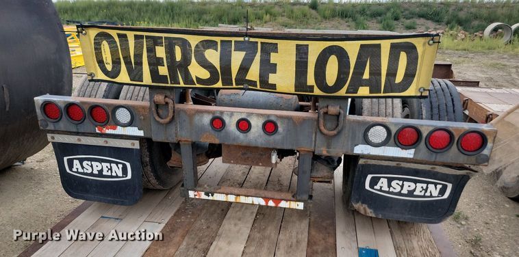 image for item LQ9082 2000 Aspen HG5503  equipment trailer